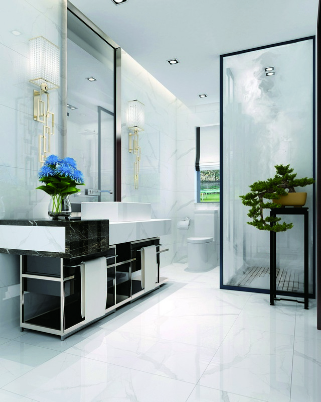 「陶瓷砖价格」浴室装修如何选择瓷砖?